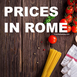 Prices in Rome